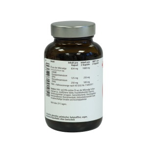 pharmaphant Omega 3 Fettsäurekapseln 834mg aus Algenöl vegan pharmaphant Omega 3 Fettsäurekapseln 834mg aus Algenöl vegan